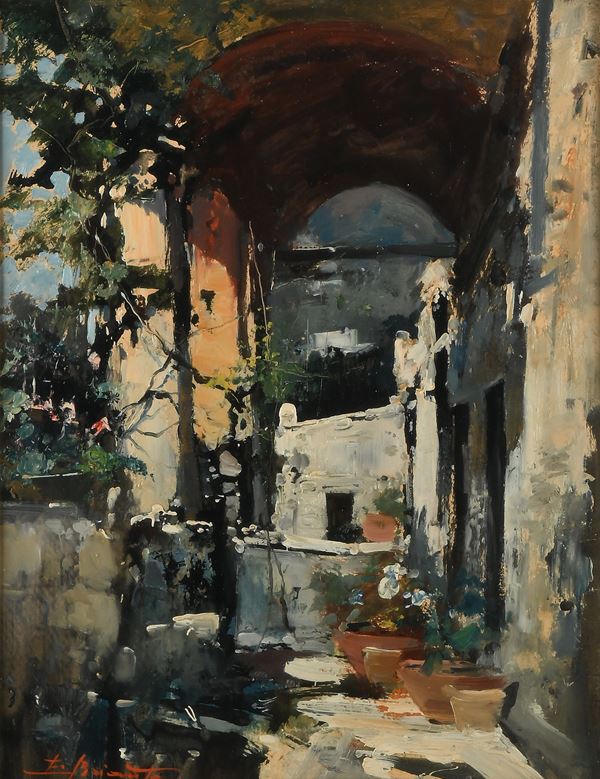 Una terrazza assolata