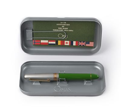Omas Extra 50th Anniversary Of The D-day 1944-1994 - Penna Stilografica in Vernice con Finitura i...