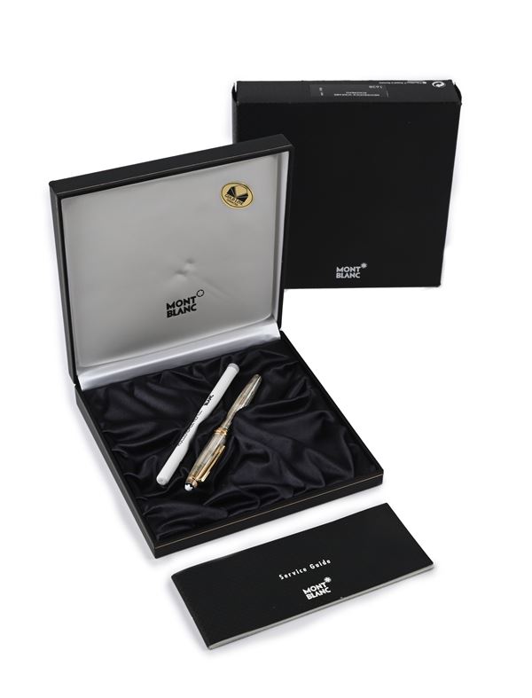 Montblanc Meisterstuck Solitaire 1638 - Roller in argento 925/000 (11755)