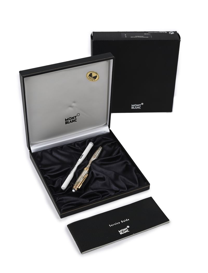 Montblanc Meisterstuck Solitaire 1638 - Roller in Argento 925/000 (11755)