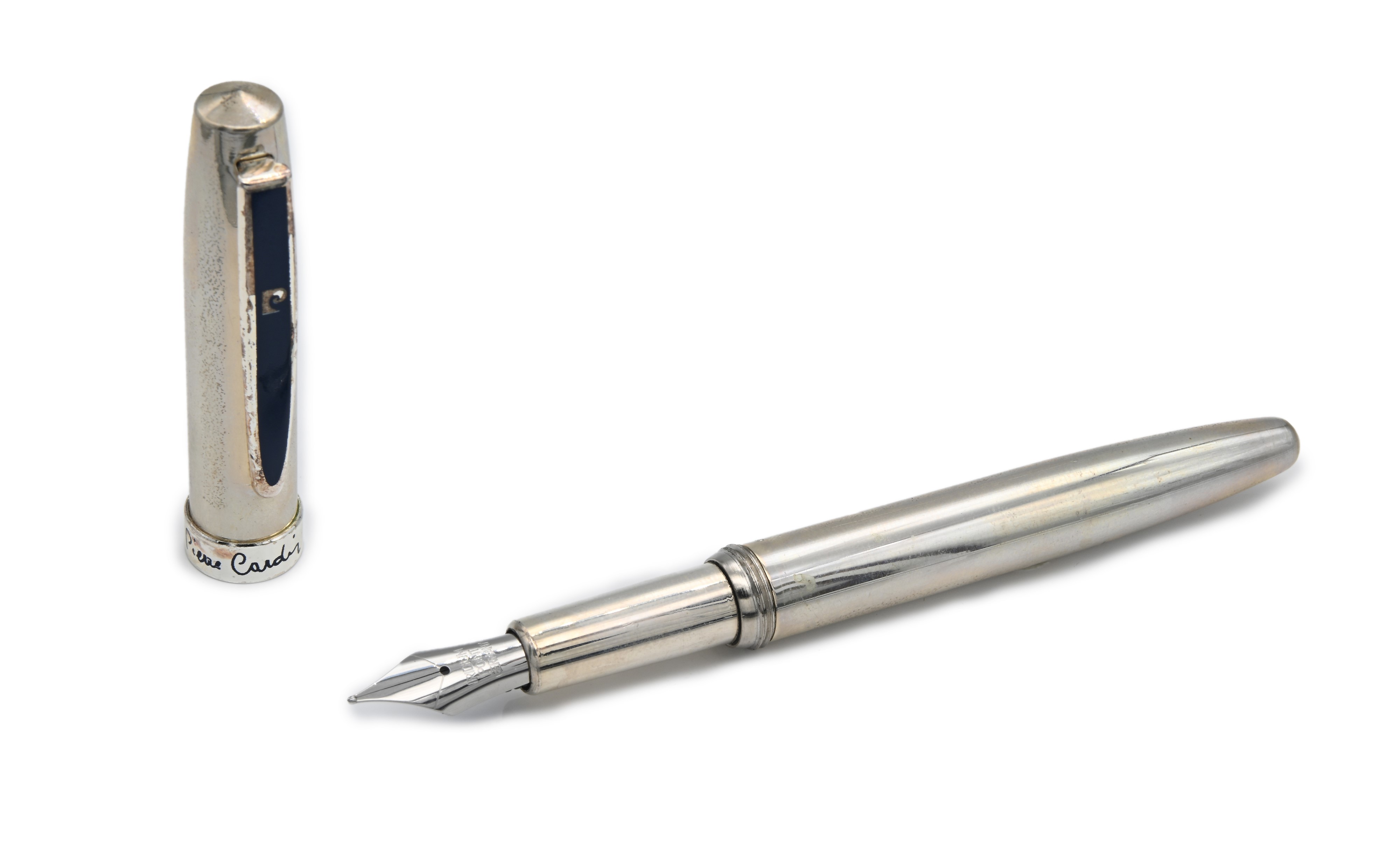 Pierre Cardin Argenterie By Vitopardo - Penna Stilografica in Argento 925/000 e Smalto