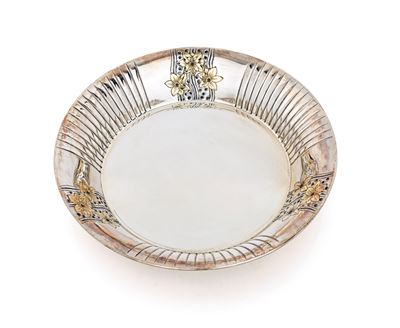 Centrotavola Circolare in Argento 800/000