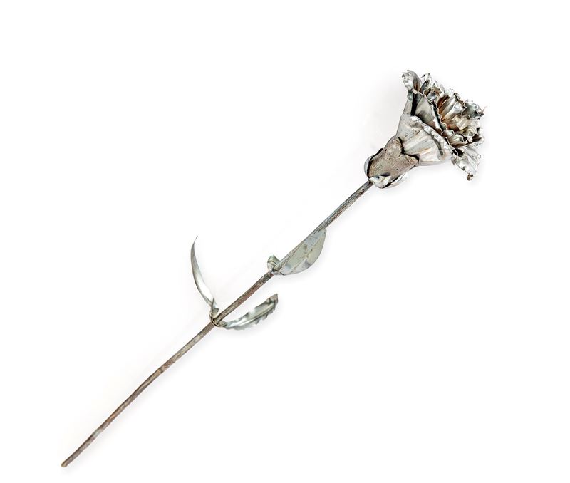 Fiore Reciso in Argento