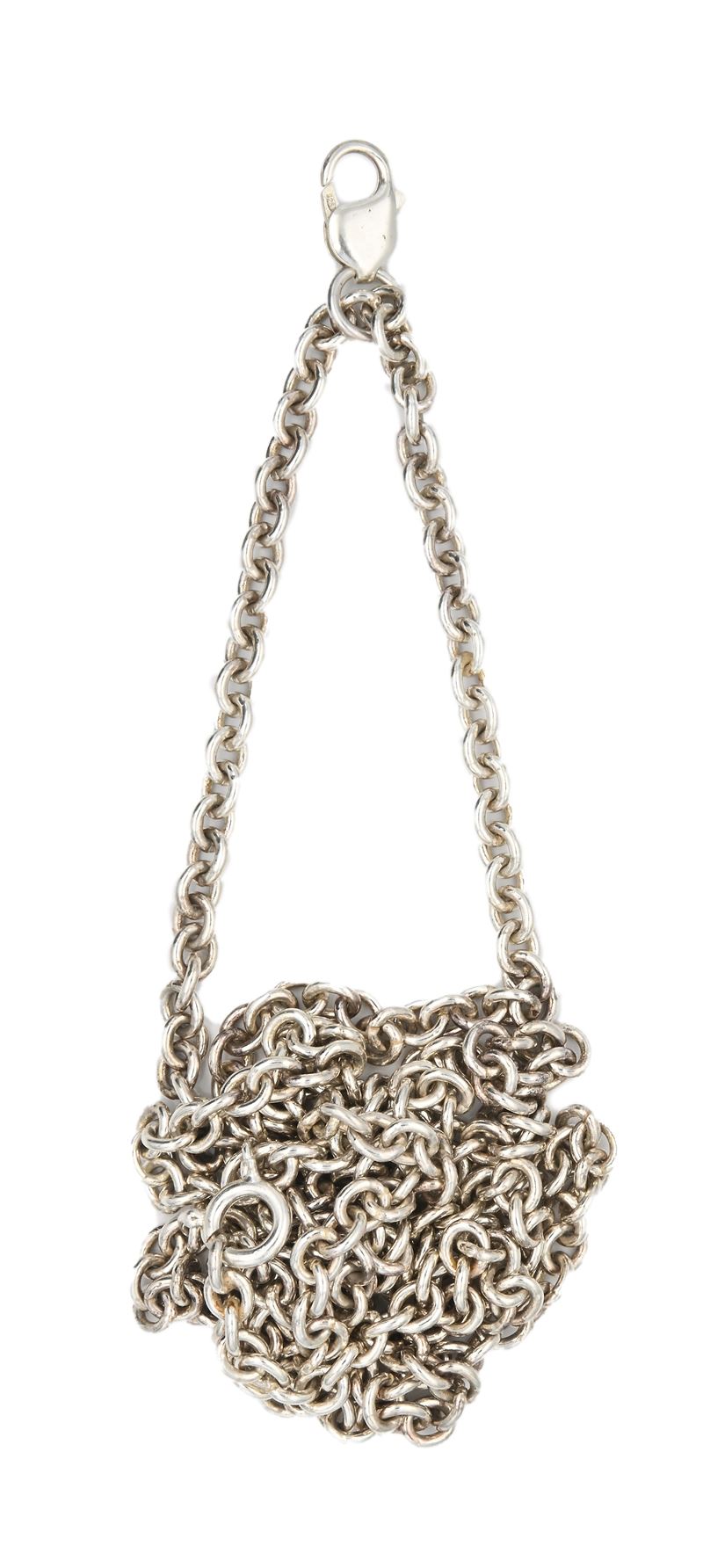 Catena da Orologio in Argento 925/000
