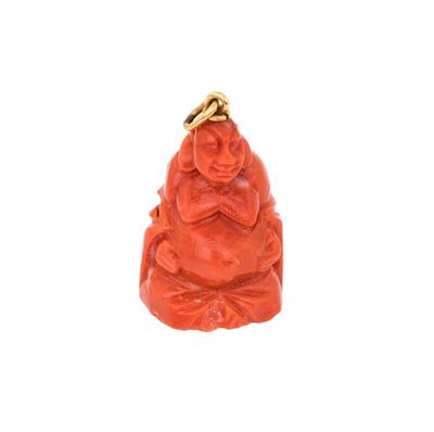 Buddha in Corallo Cerasuolo