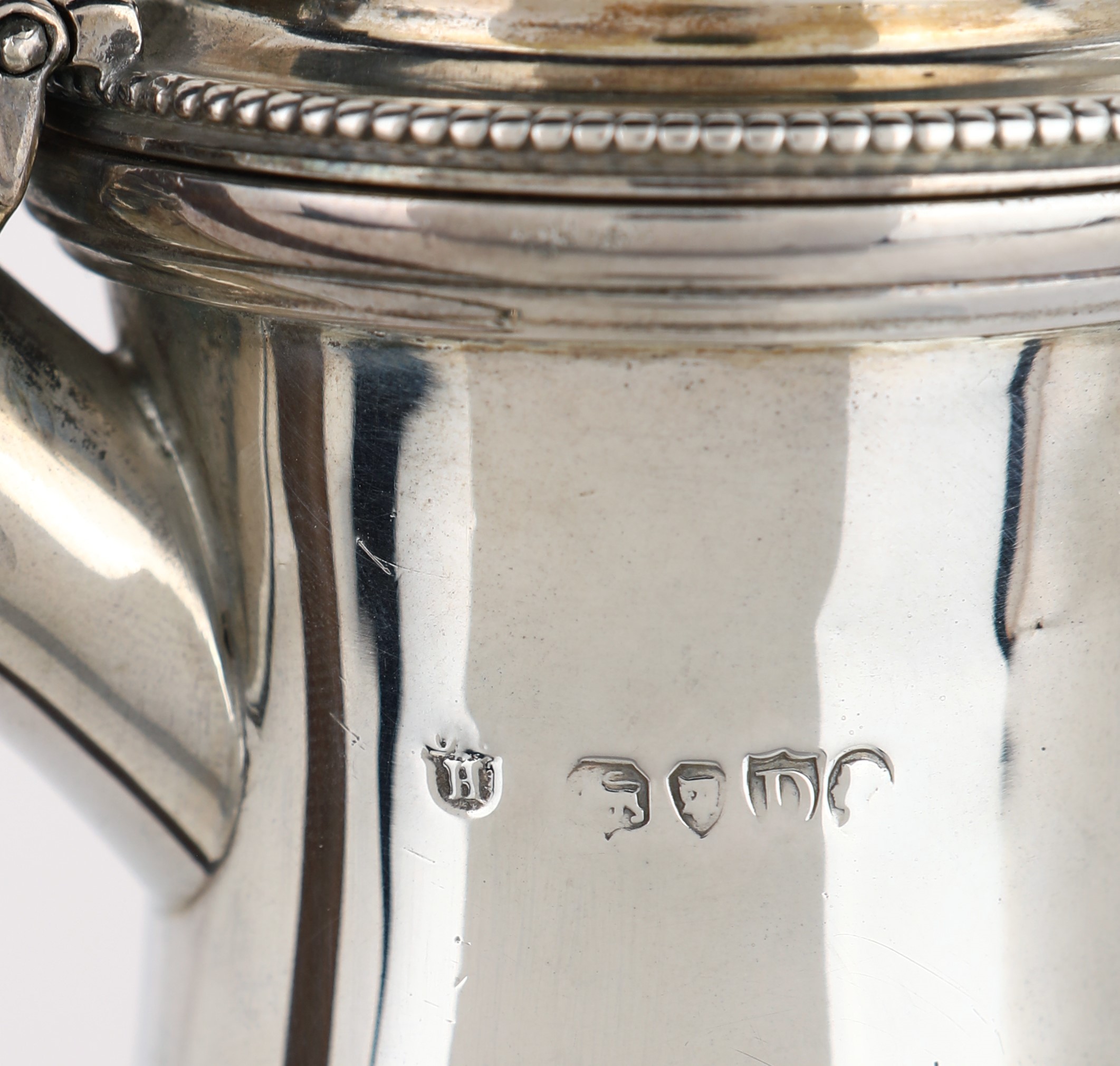 Caffettiera in Argento, Londra 1879