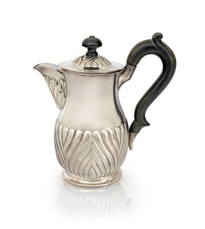 Piccola Caffettiera in Argento, Svizzera, Ante 1881