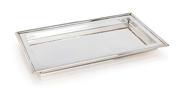 Vassoietto rettangolare in argento 925/000