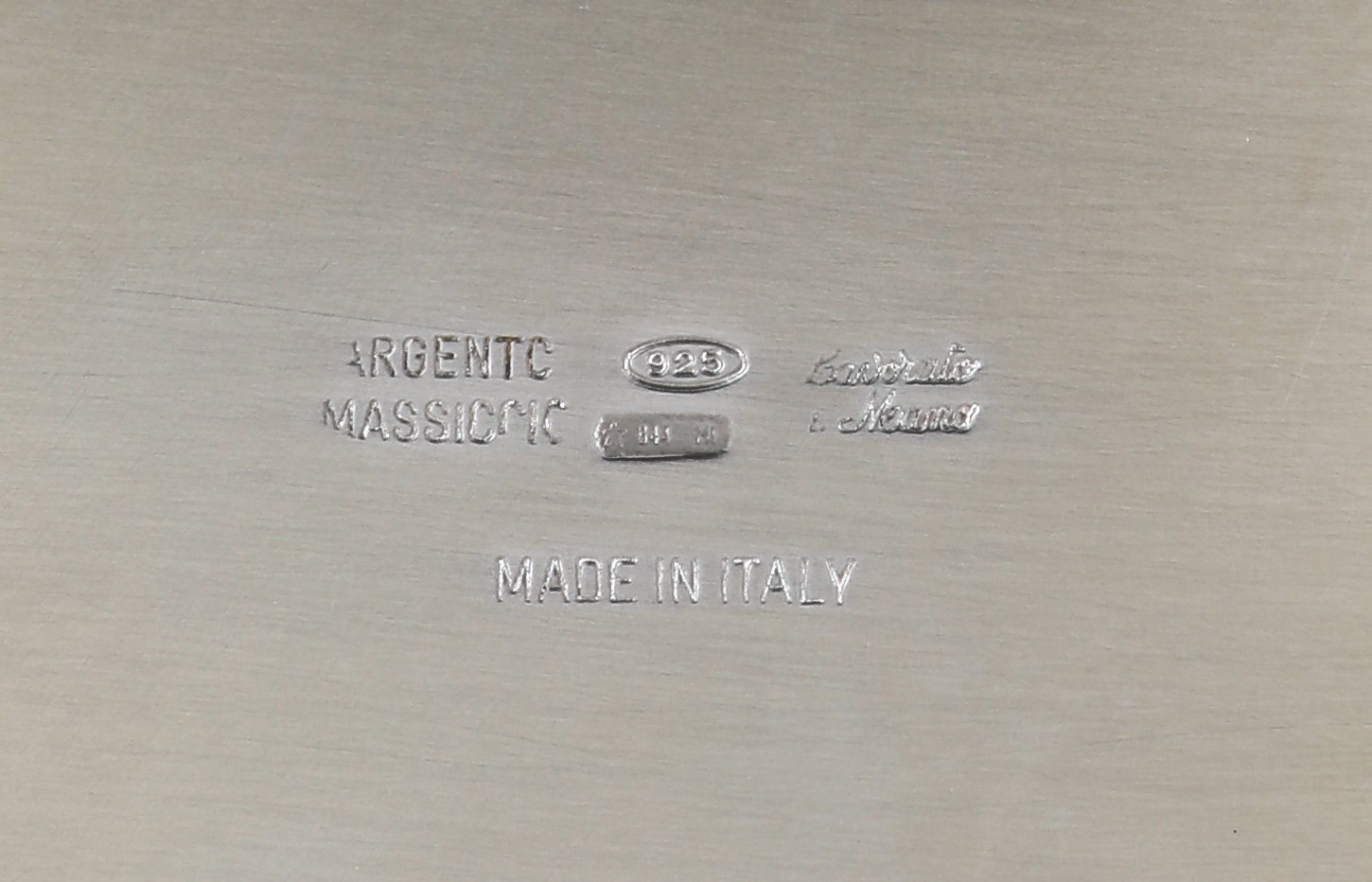 Coppia di Candelieri in Argento Massiccio 925/000