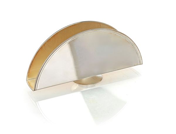 Portatovaglioli da tavolo in argento 925/000