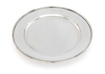 Piatto Circolare in Argento 800/000