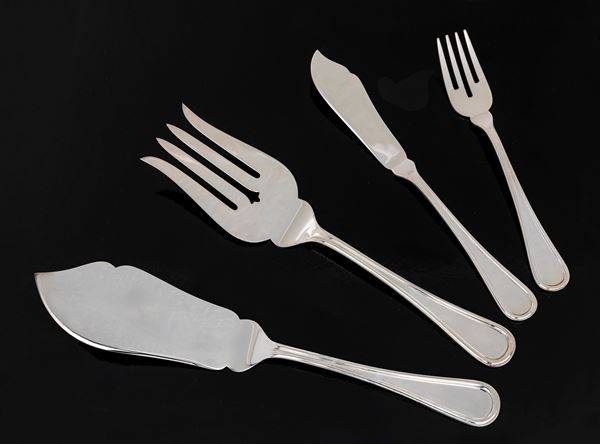 Servizio di posate da pesce (26 pz.) modello inglese