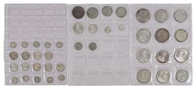 Lotto Monete D'argento: Regno D'italia, Usa, Canada, Messico, Venezuela, Bolivia, Francia, Giappo...