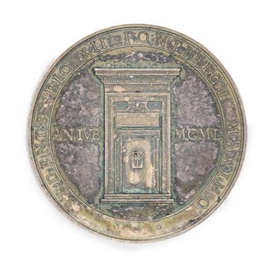 Medaglia in Argento per L'apertura e la Chiusura della Porta Santa della Basilica Lateranense Del...