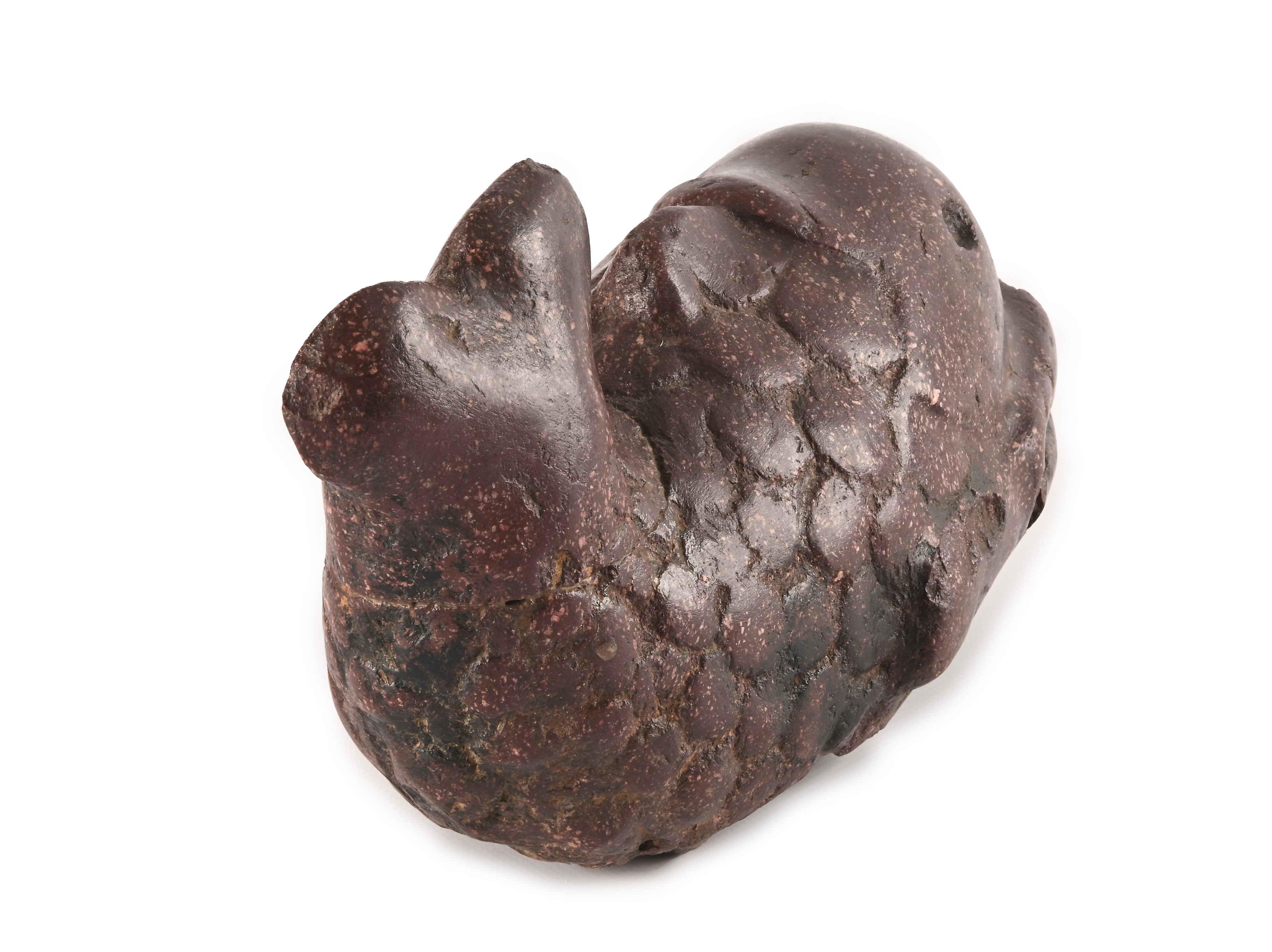 Balenottero scolpito in porfido, XVI/XVII secolo