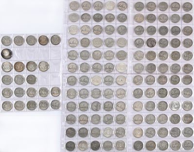138 Monete da 500 Lire e 1 da 1.000 Lire Repubblica Italiana, 4 Mezzi Dollari Kennedy Usa