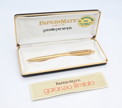 Paper Mate - Penna a Sfera in Metallo Dorato