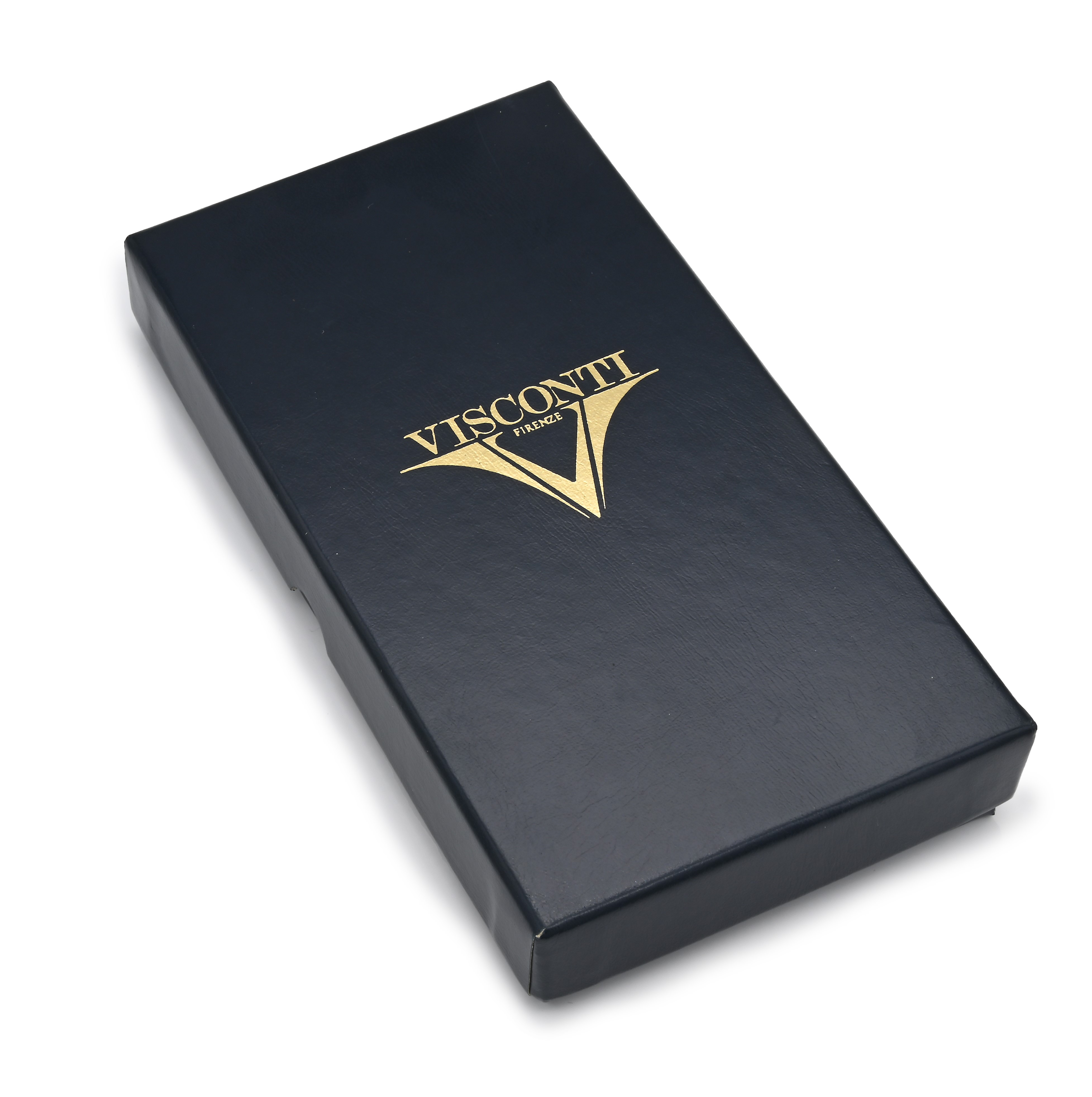 Visconti - Calamaio da Viaggio in Resina Nera e Particolari Dorati (per Penna Stilografica)