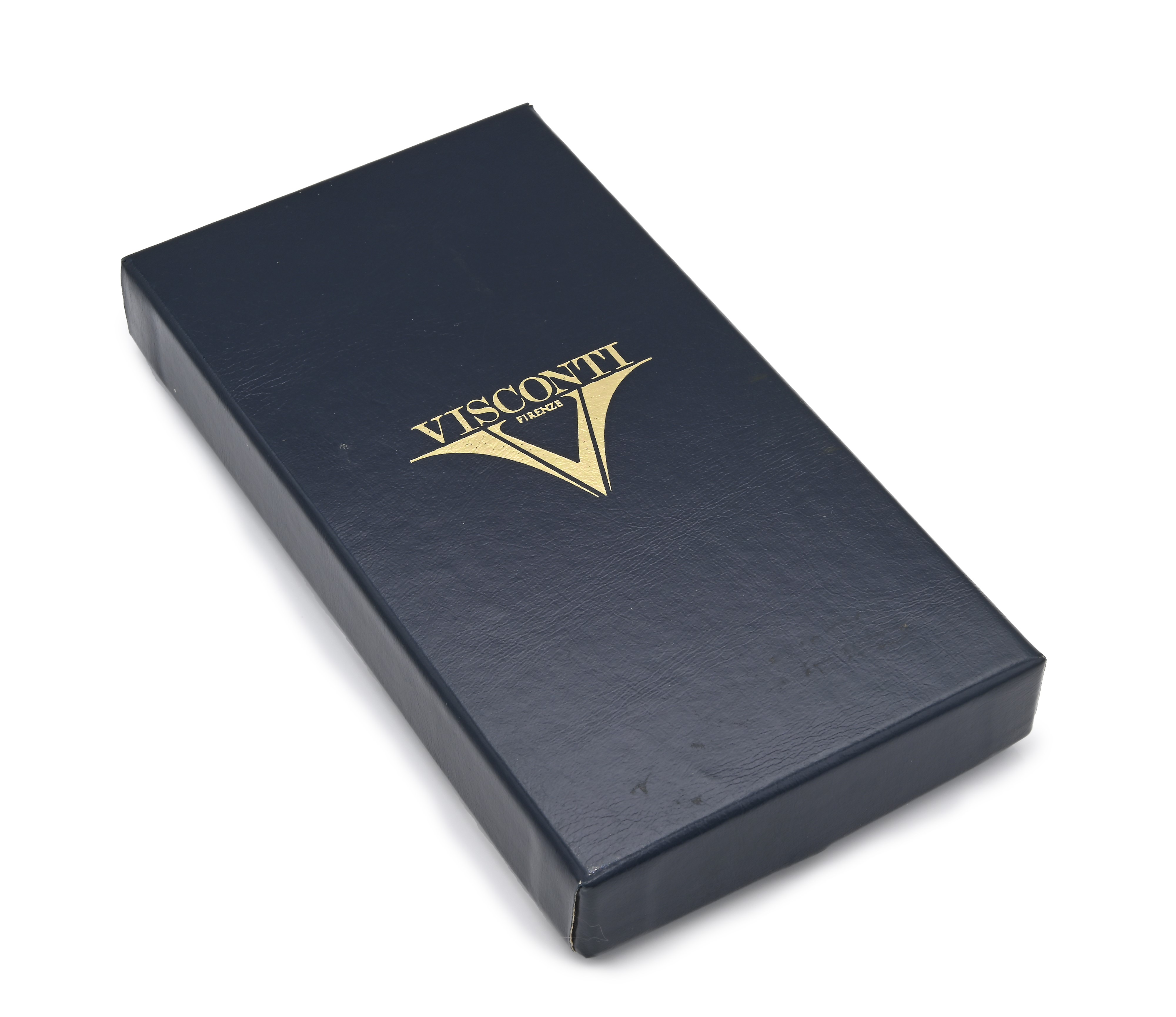 Visconti - Calamaio da Viaggio in Resina Nera e Particolari Dorati (per Penna Stilografica)