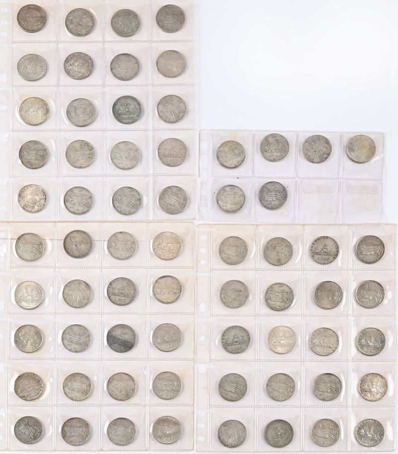 Lotto di 66 Monete da 500 Lire Repubblica Italiana