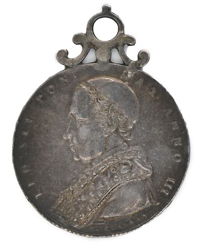 Scudo del III° Tipo 1926 R Anno III Leone XII Stato Pontificio. con Appiccagnolo D'epoca