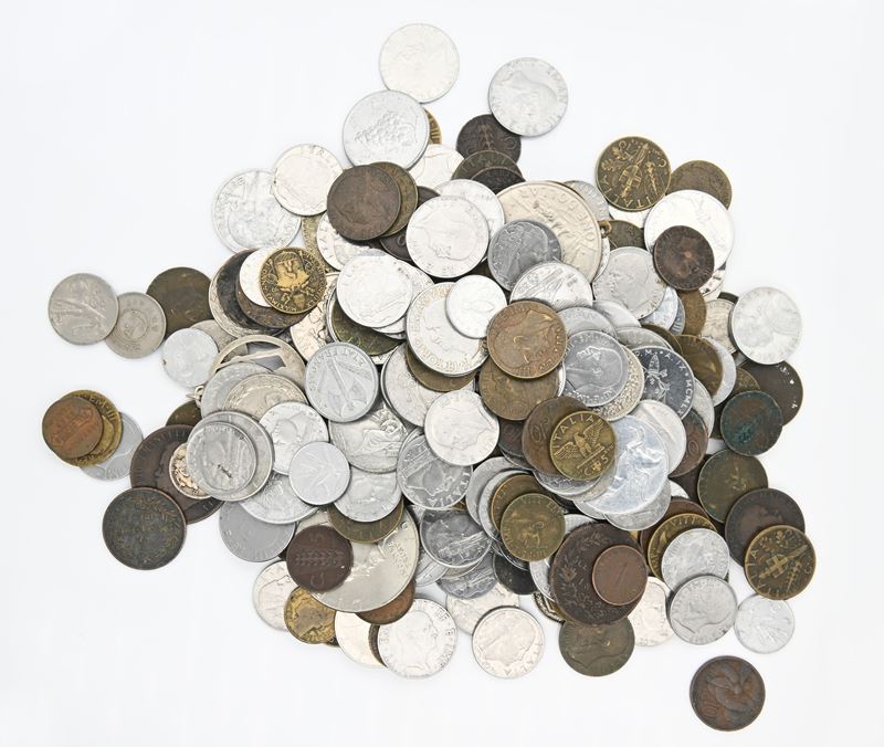 Lotto Monete di Metallo Vile