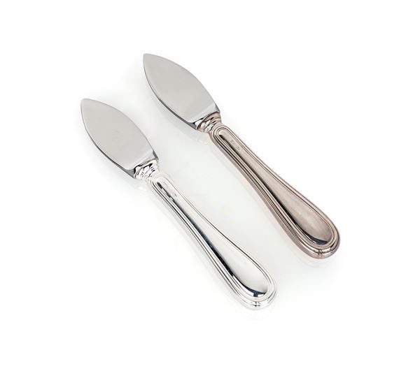 Coppia di coltelli da parmigiano