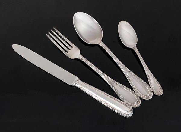 Set da tavola (4 pz.) stile Impero