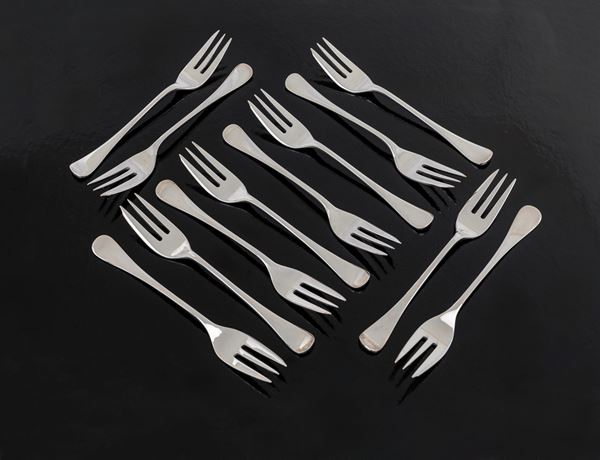 Dodici forchette da dolce