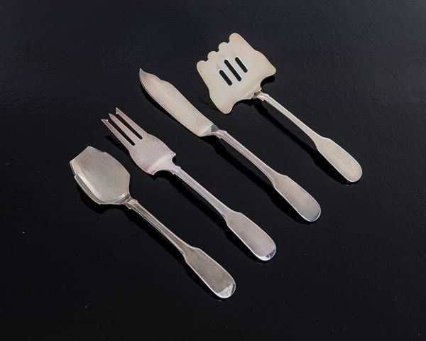 Quattro posate da antipasto