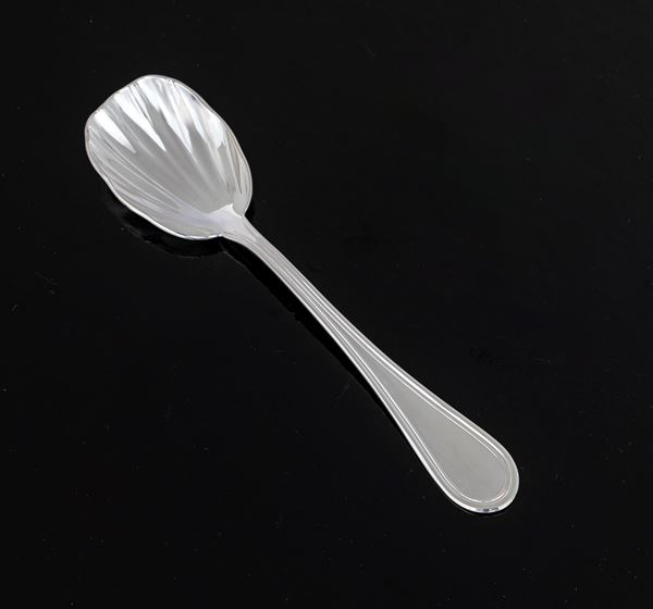 Cucchiaio da formaggio grattugiato in argento 925/000