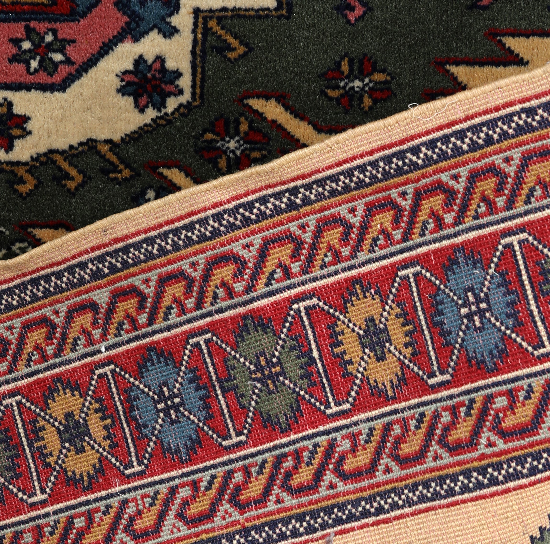 Tappeto Kazak a tre medaglioni XX secolo