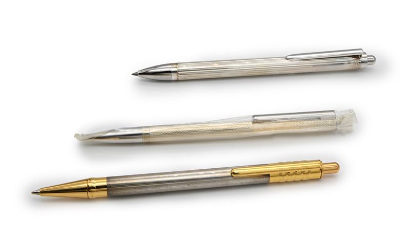 3 Penne a Sfera in Argento 925/000