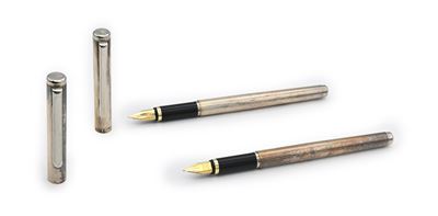 2 Penne Stilografiche in Argento 925/000