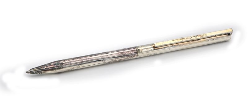Dupont, Penna a sfera in silver plated