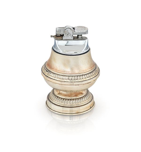 Accentino da tavolo in lamina d'argento