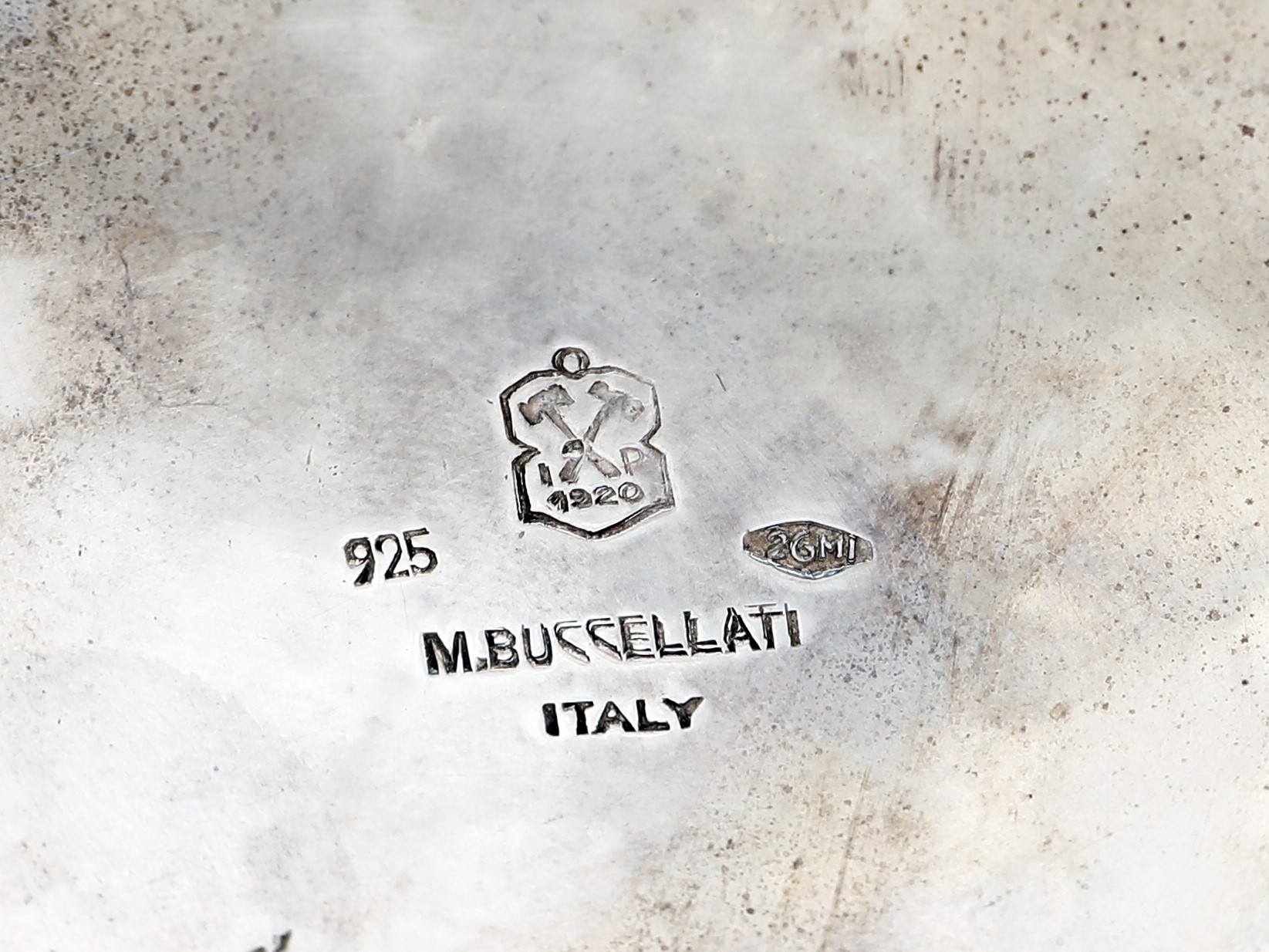 Mario Buccellati - Caffettiera, Teiera e Vassoio Rettangolare in Argento 925/000