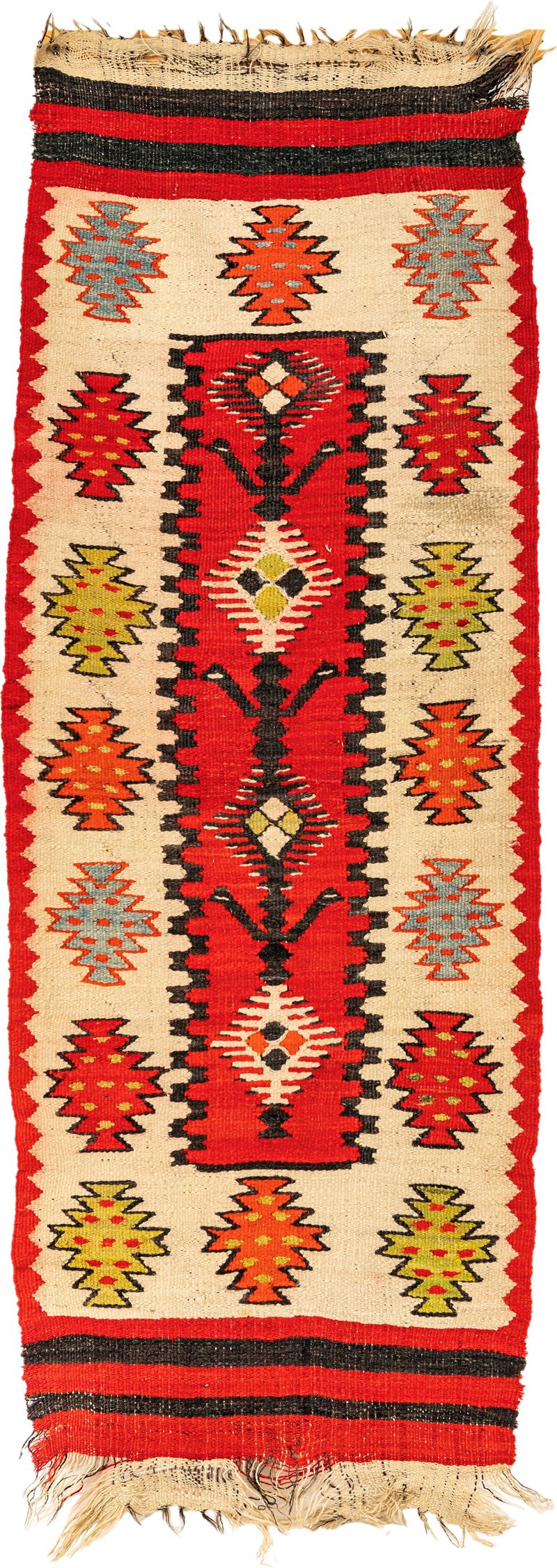 Tappeto Kilim Nomade, Anatolia, XX secolo