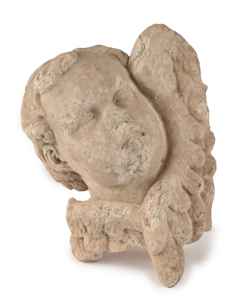 Cherubino in Marmo, XVII/XVIII Secolo
