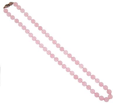 Collana Quarzo Rosa
