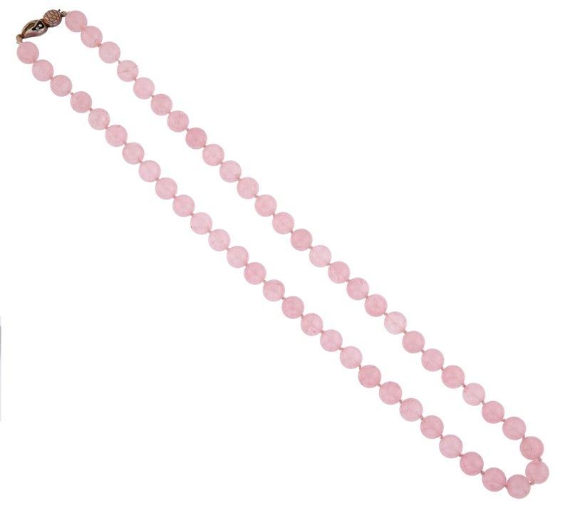 Collana Quarzo Rosa