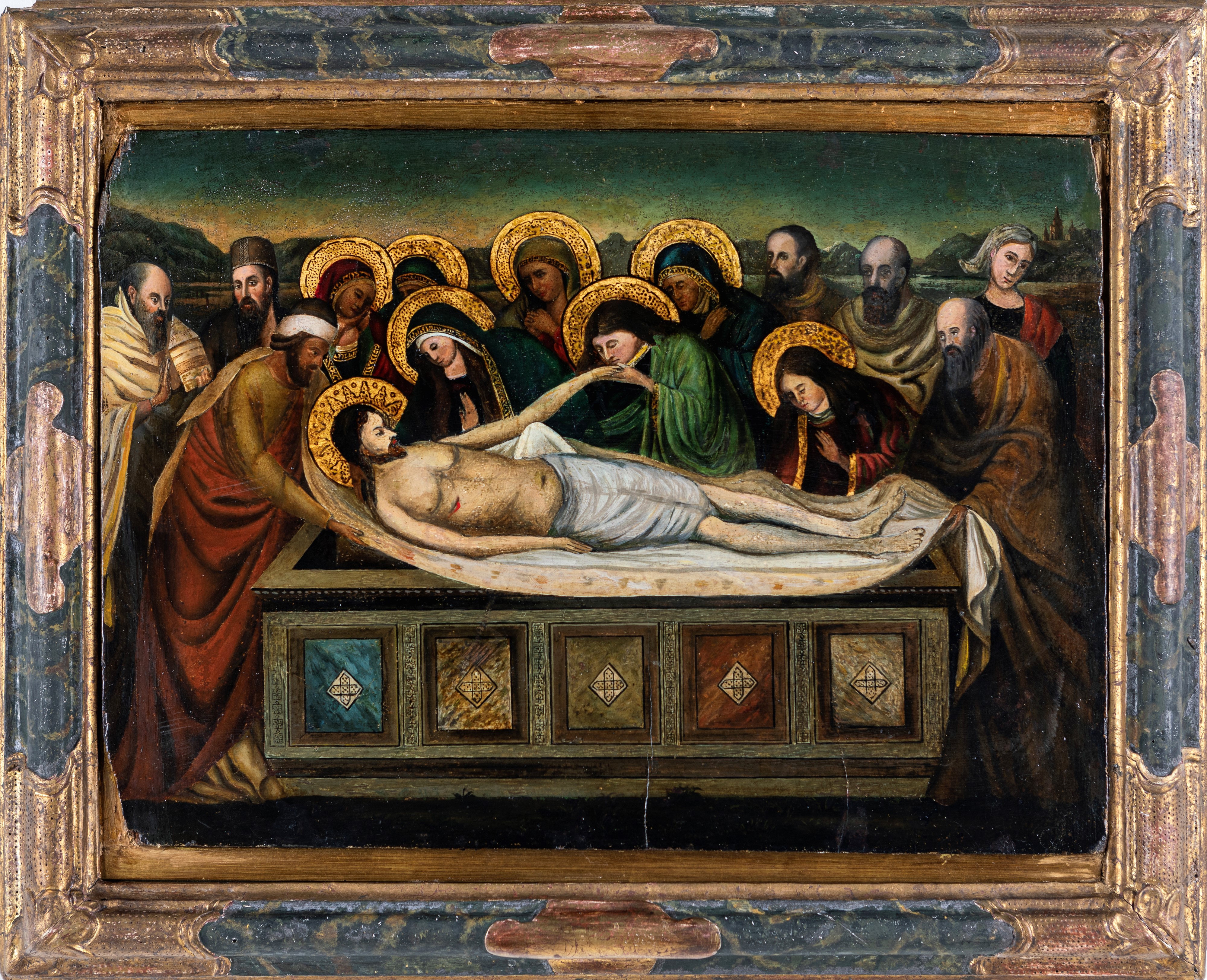 Scuola Italiana del XVII Secolo - Deposizione da Niccolò di Pietro Gerini