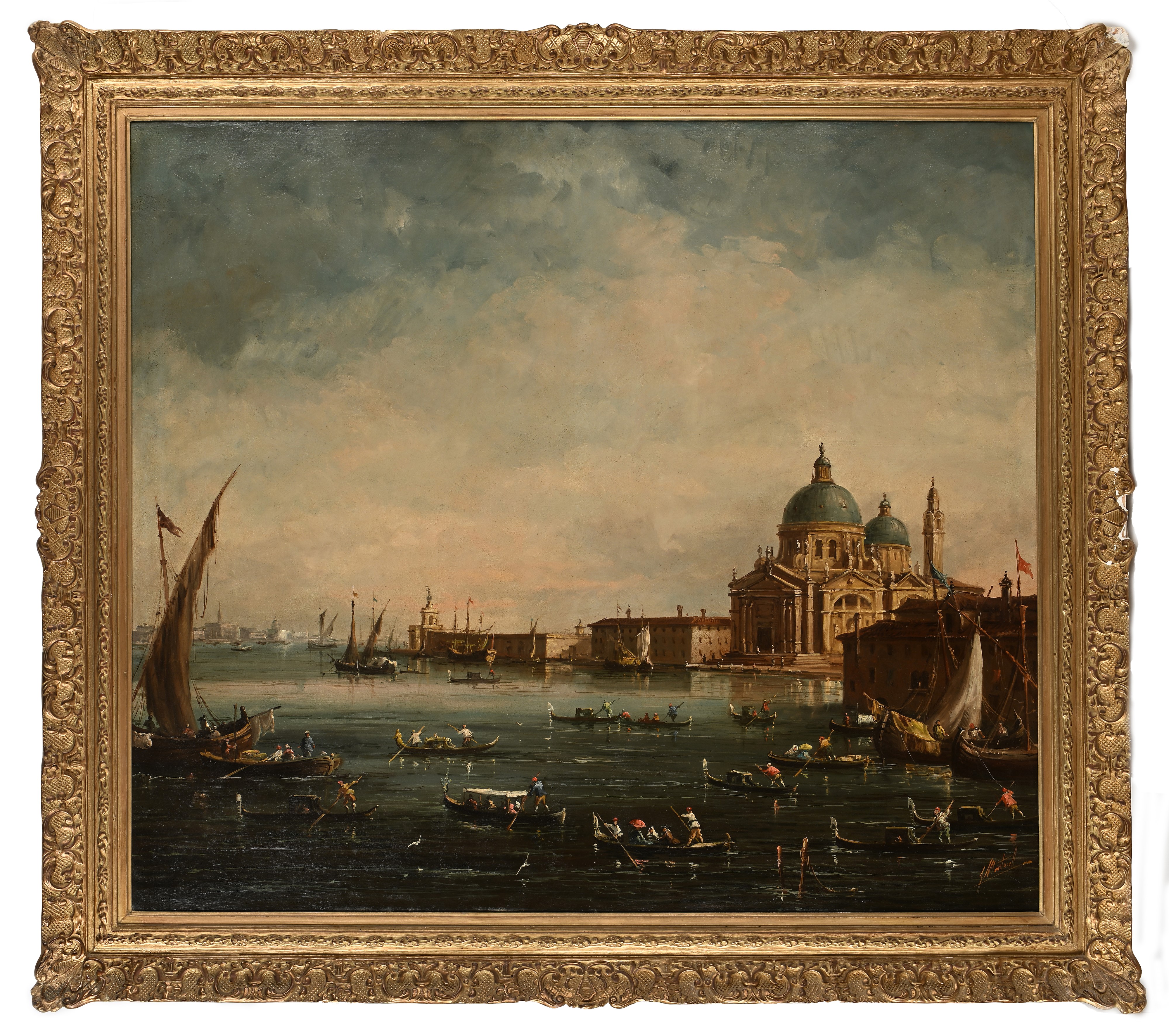 José Martorell Puigdomenech - Grande Veduta di Santa Maria della Salute