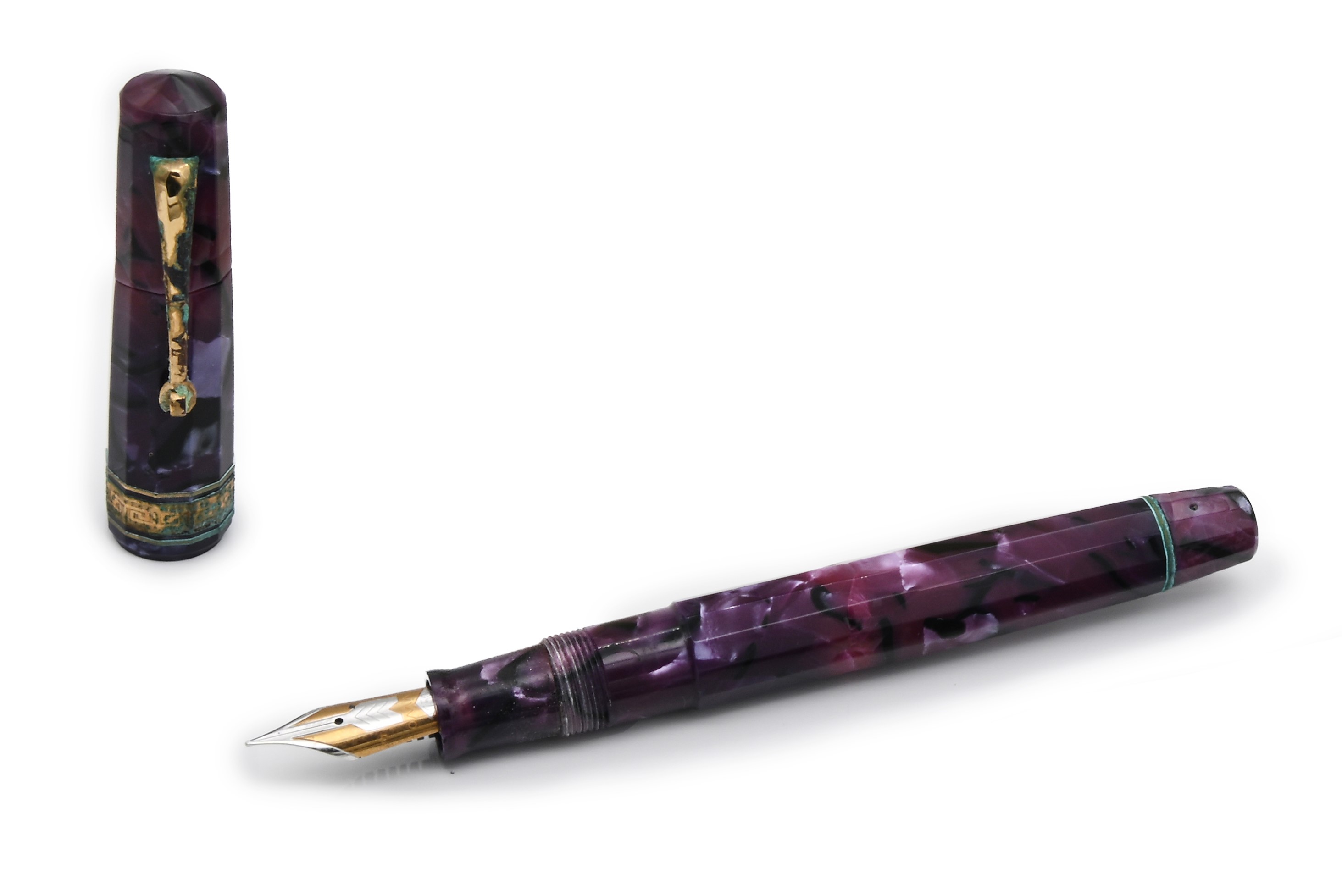 Omas Extra Celluloide 1992 - Penna Stilografica in Edizione Limitata a 1.000 Esemplari (gravi Dif...