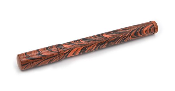 Waterman Ideal 42 - Penna stilografica vintage in ebanite marmorizzata 