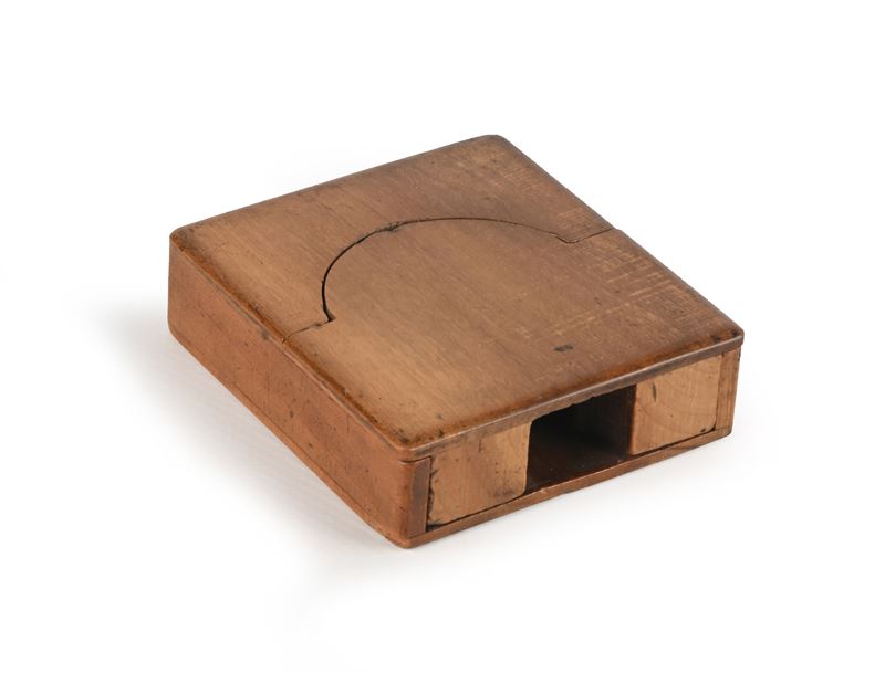 Scatola porta orologio in legno