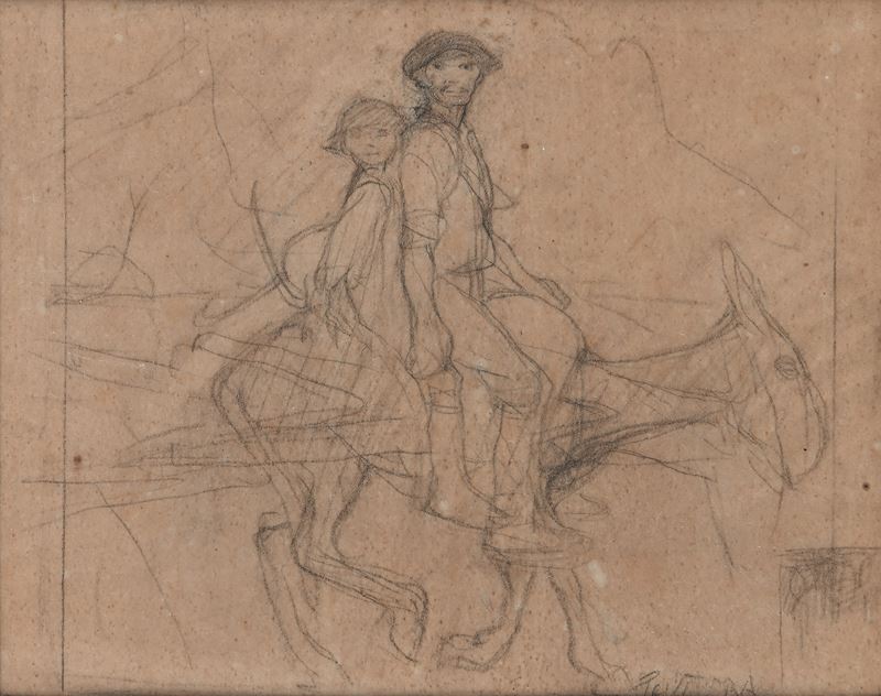 Antonio Privitera - Giovani Sull'asinello
