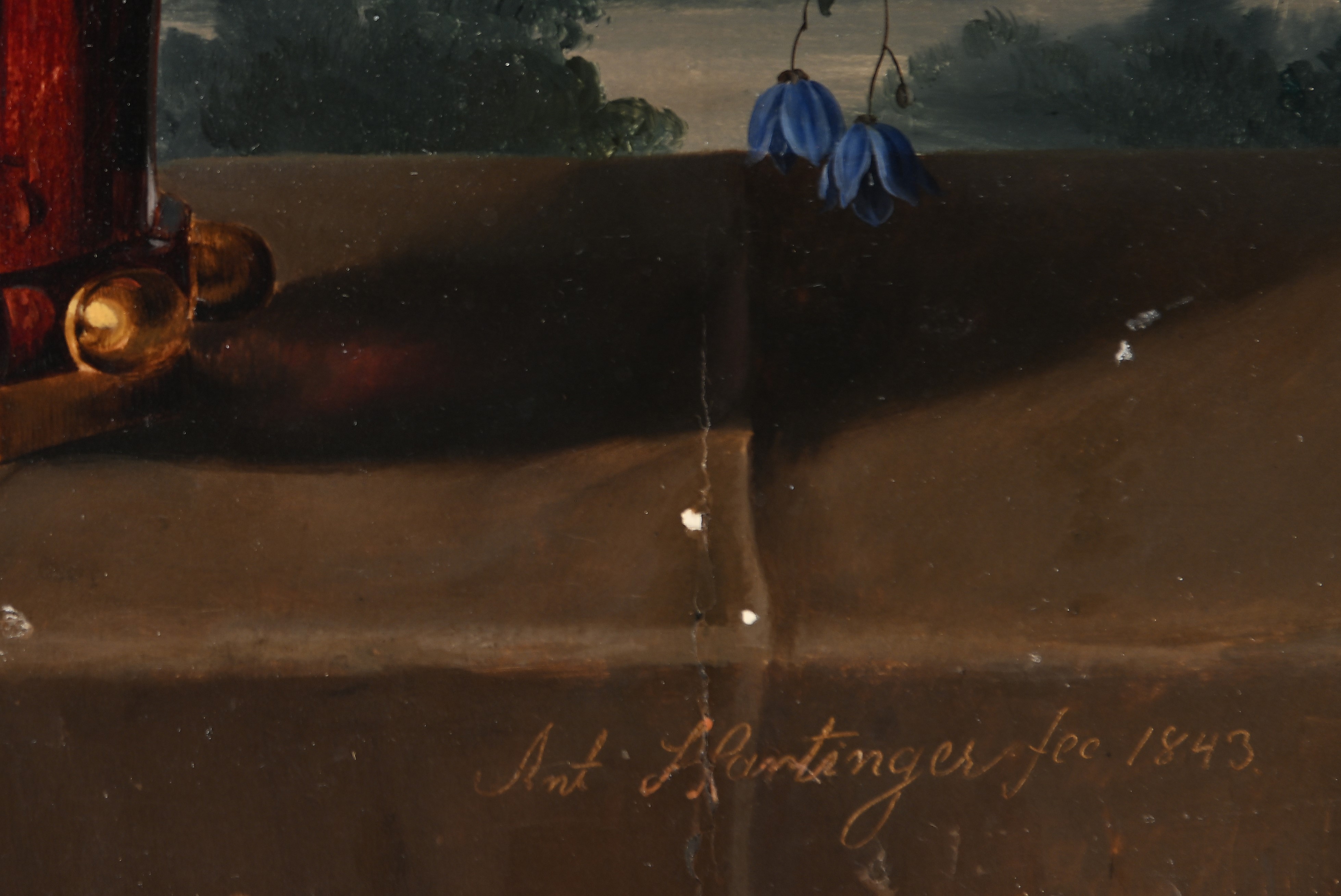 Anton Hartinger - Natura Morta con Camelie