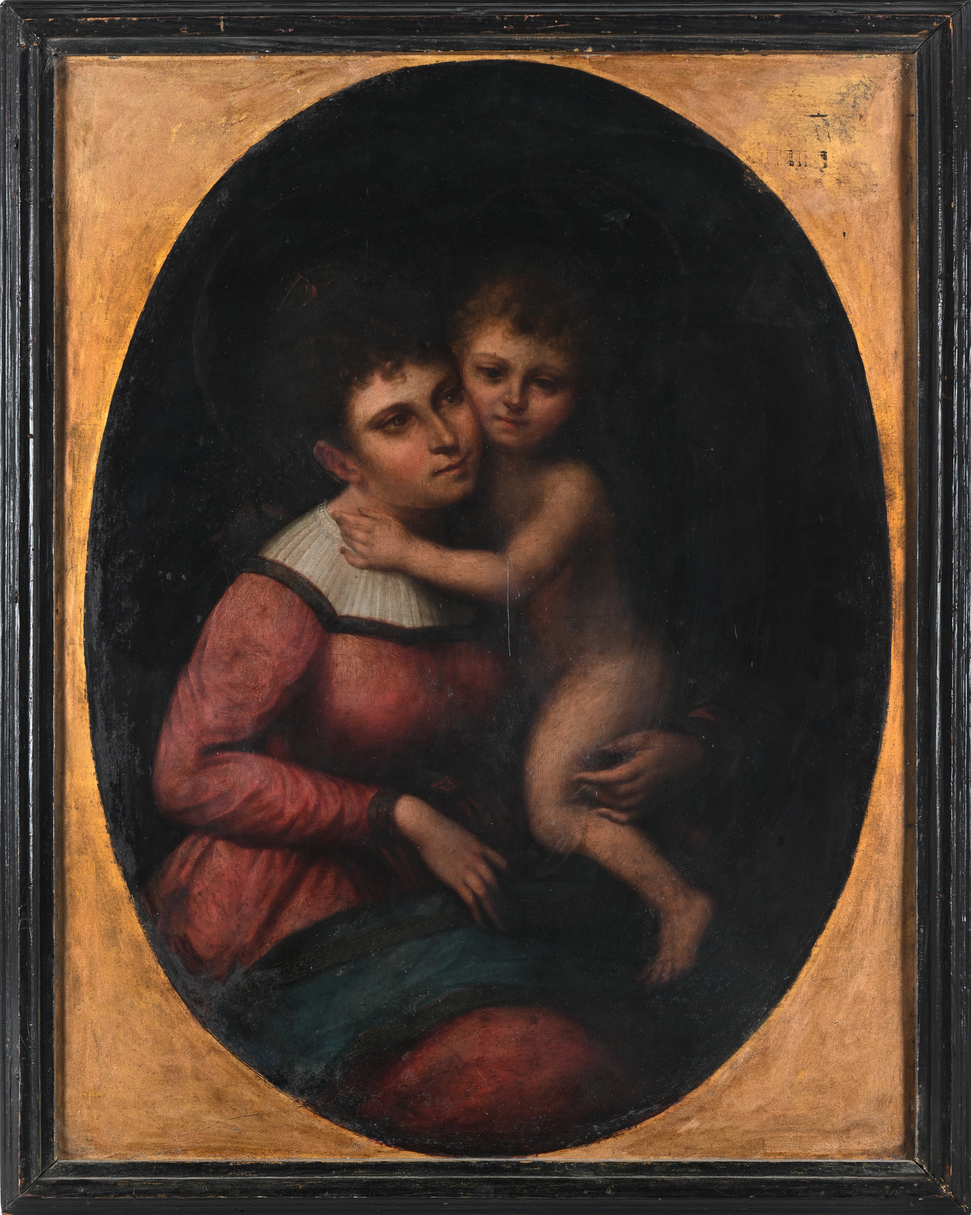 Scuola Romana Inizi del XIX Secolo - Madonna con Bambino