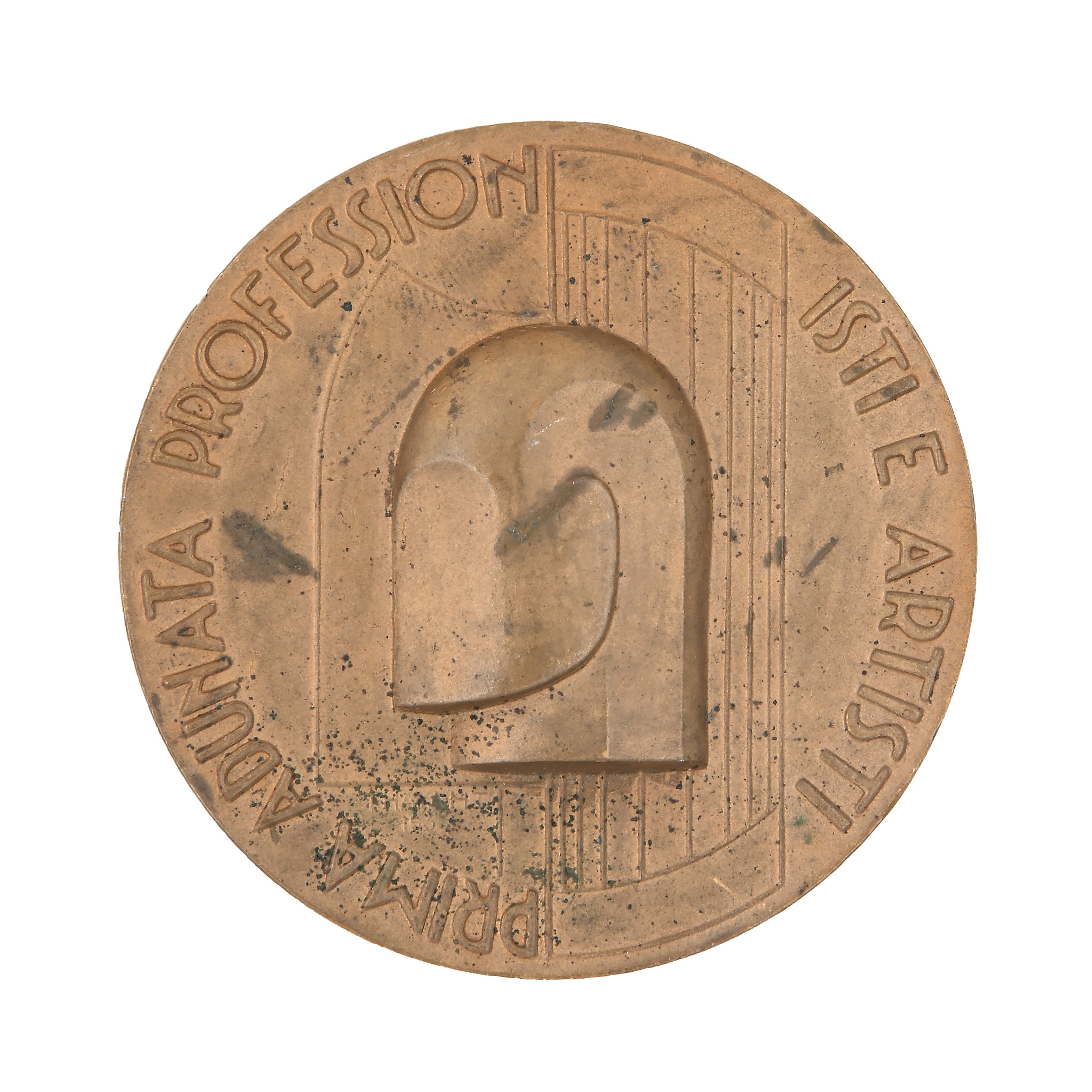 Ernesto Michahelles Detto Thayaht - Medaglia di Bronzo della Prima Adunata Professionisti e Artis...